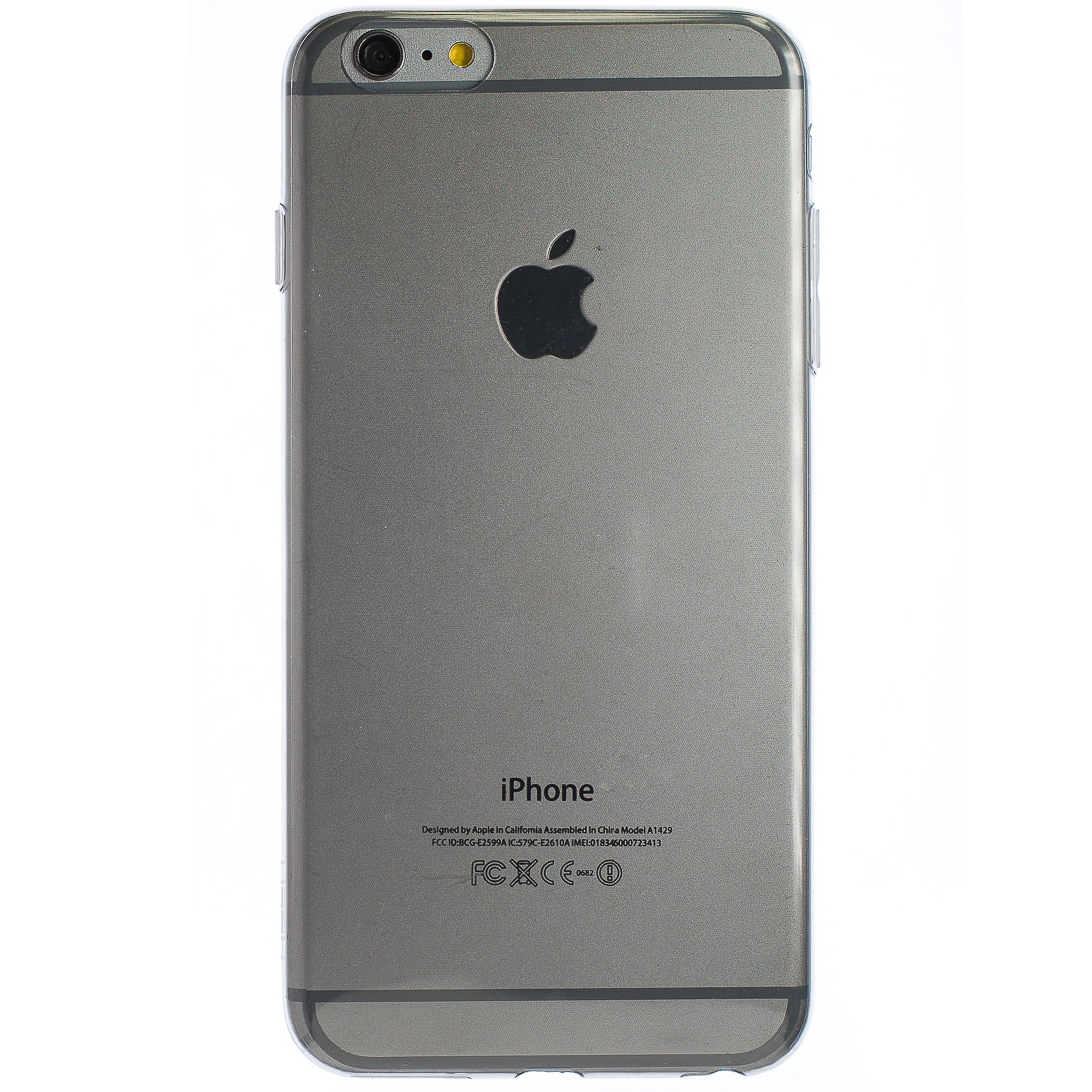 Husa Silicon Slim iPhone 6 Plus Fumuriu Slim Jacket Rock thumb