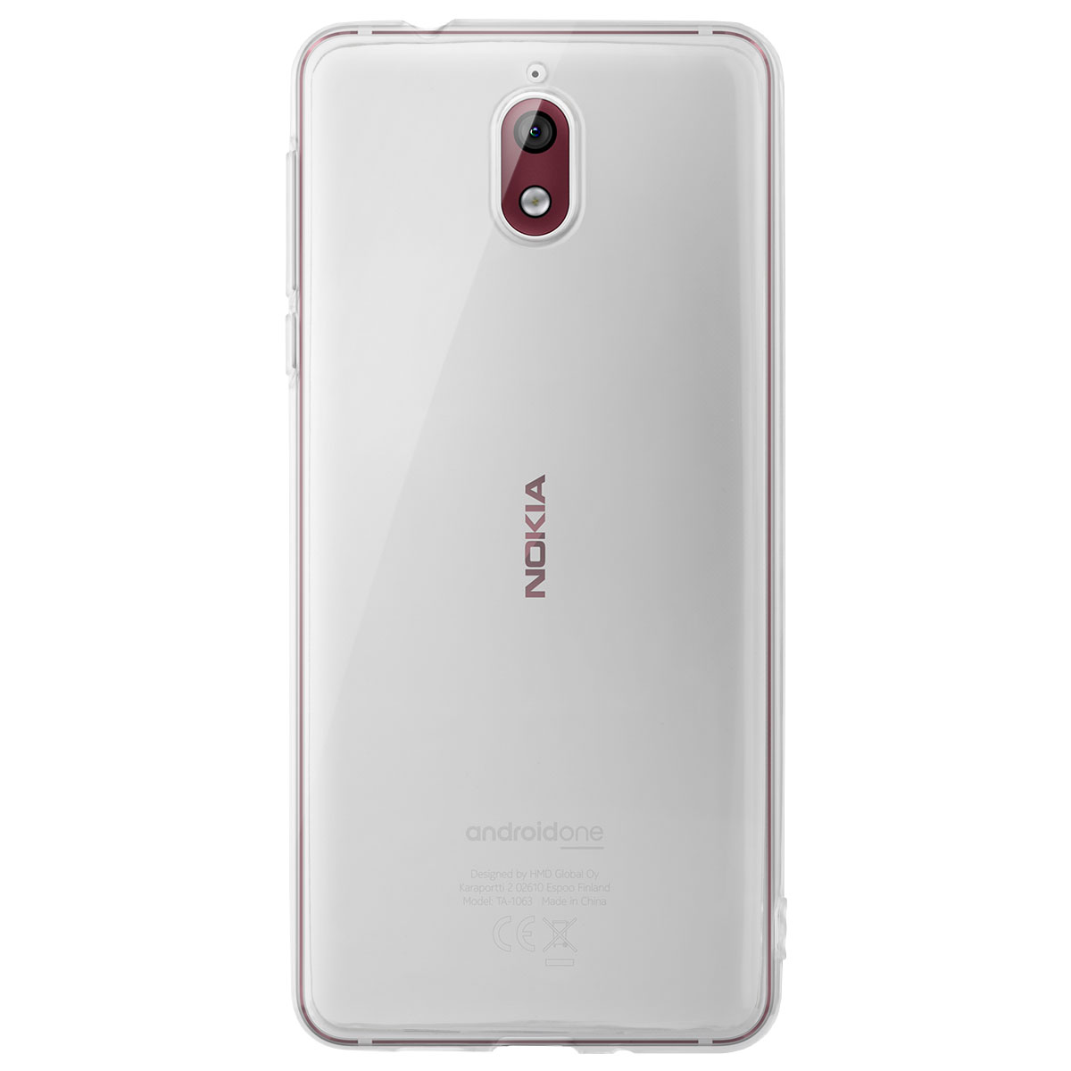 Husa silicon slim Nokia 3.1 Transparenta thumb