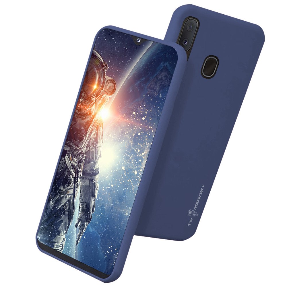 Husa Silicon Slim Samsung Galaxy A10/M10, Albastru Mat thumb