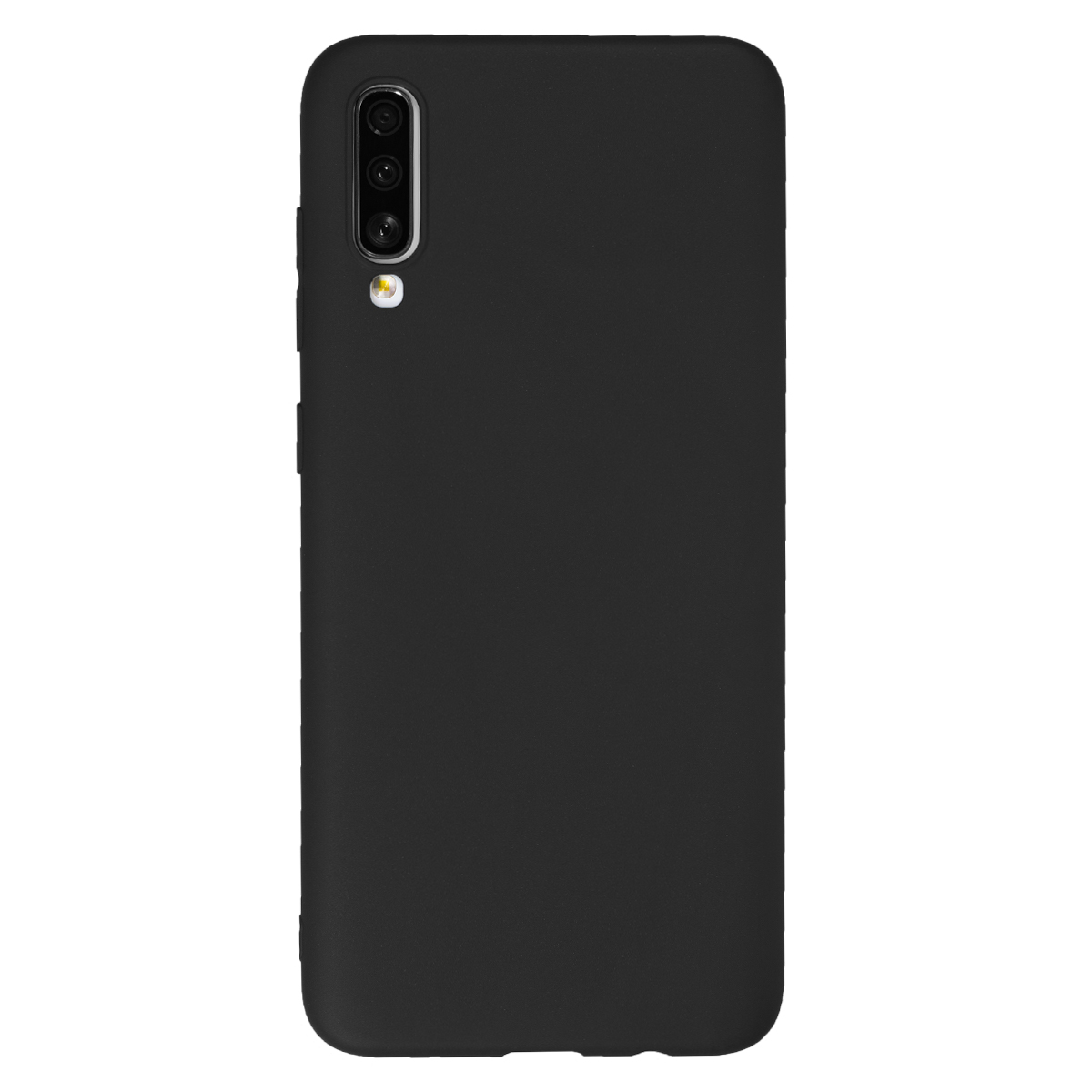 Husa Silicon Slim Samsung Galaxy A70, Negru Mat thumb