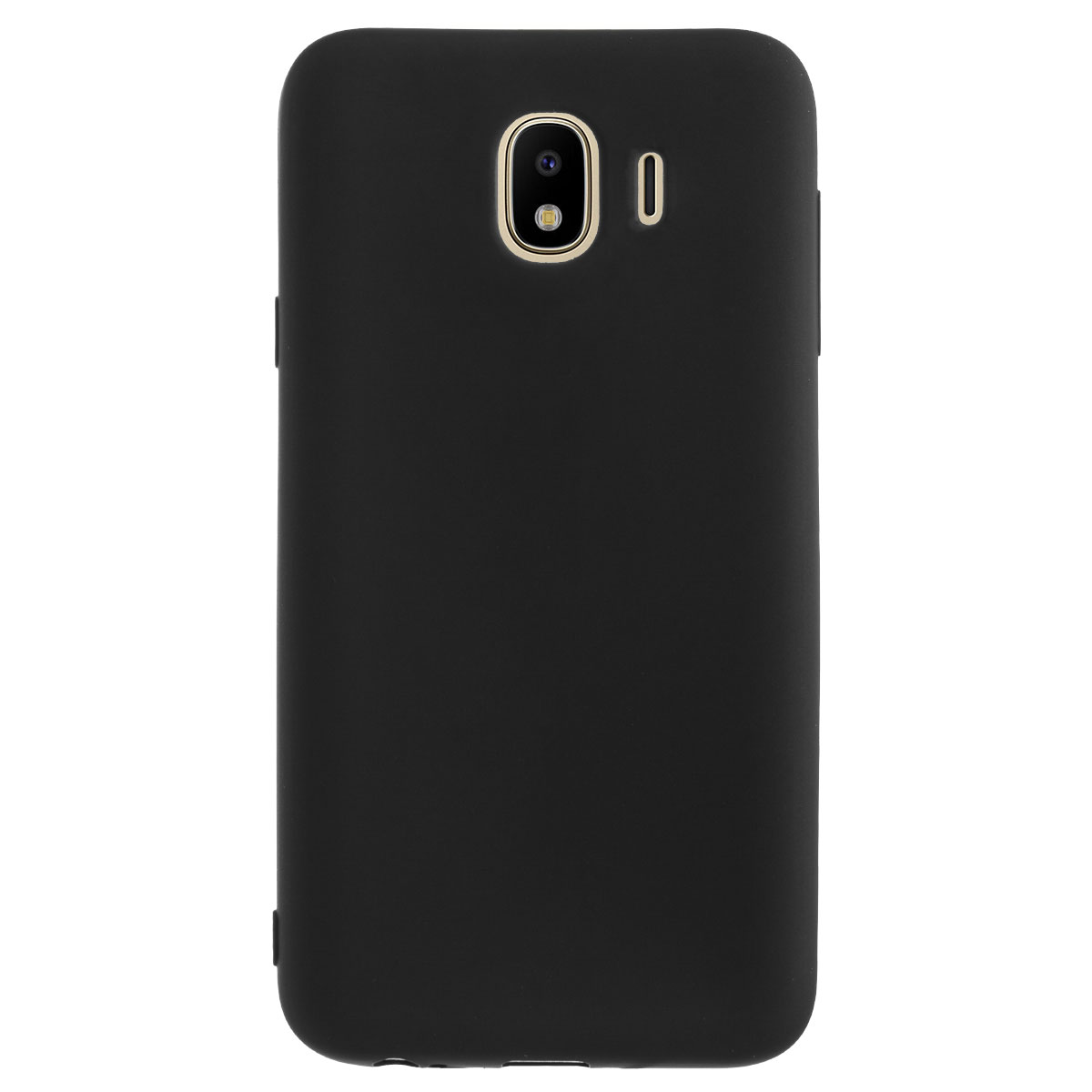 Husa silicon slim Samsung Galaxy J4 2018 Negru mat thumb