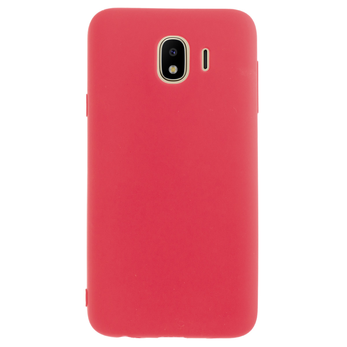 Husa silicon slim Samsung Galaxy J4 2018, Rosu Mat thumb