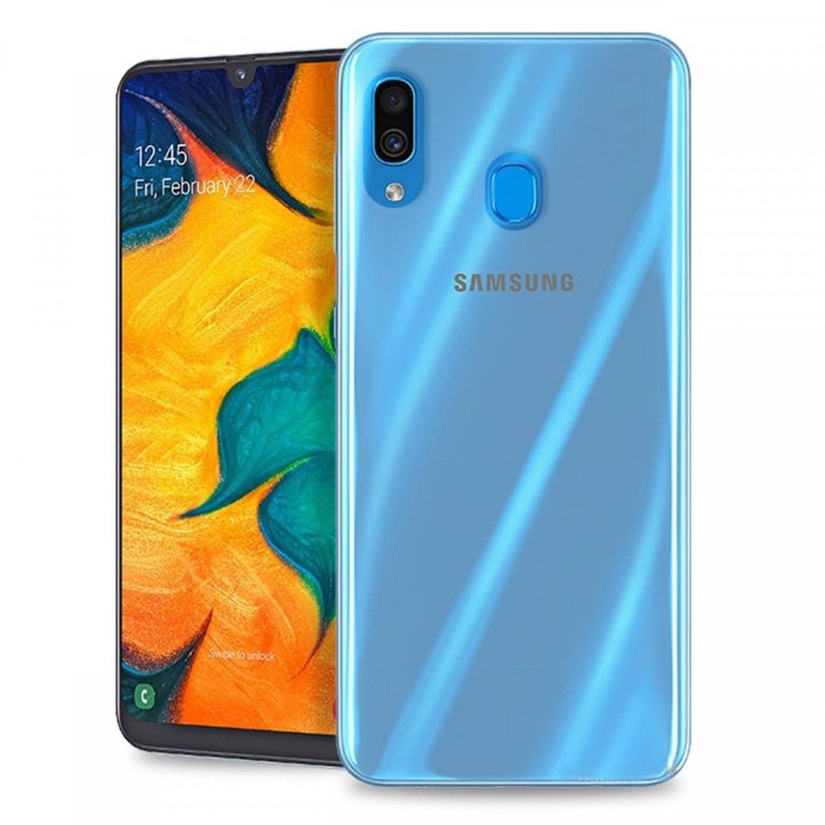 Husa Silicon Slim Samsung Galaxy M30, Transparent thumb