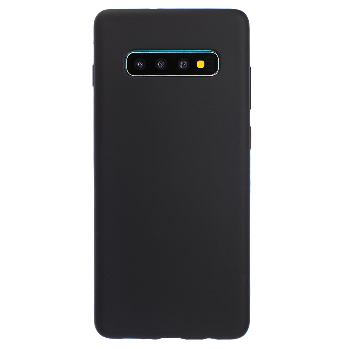 Husa Silicon Slim Samsung Galaxy S10, Negru Mat thumb