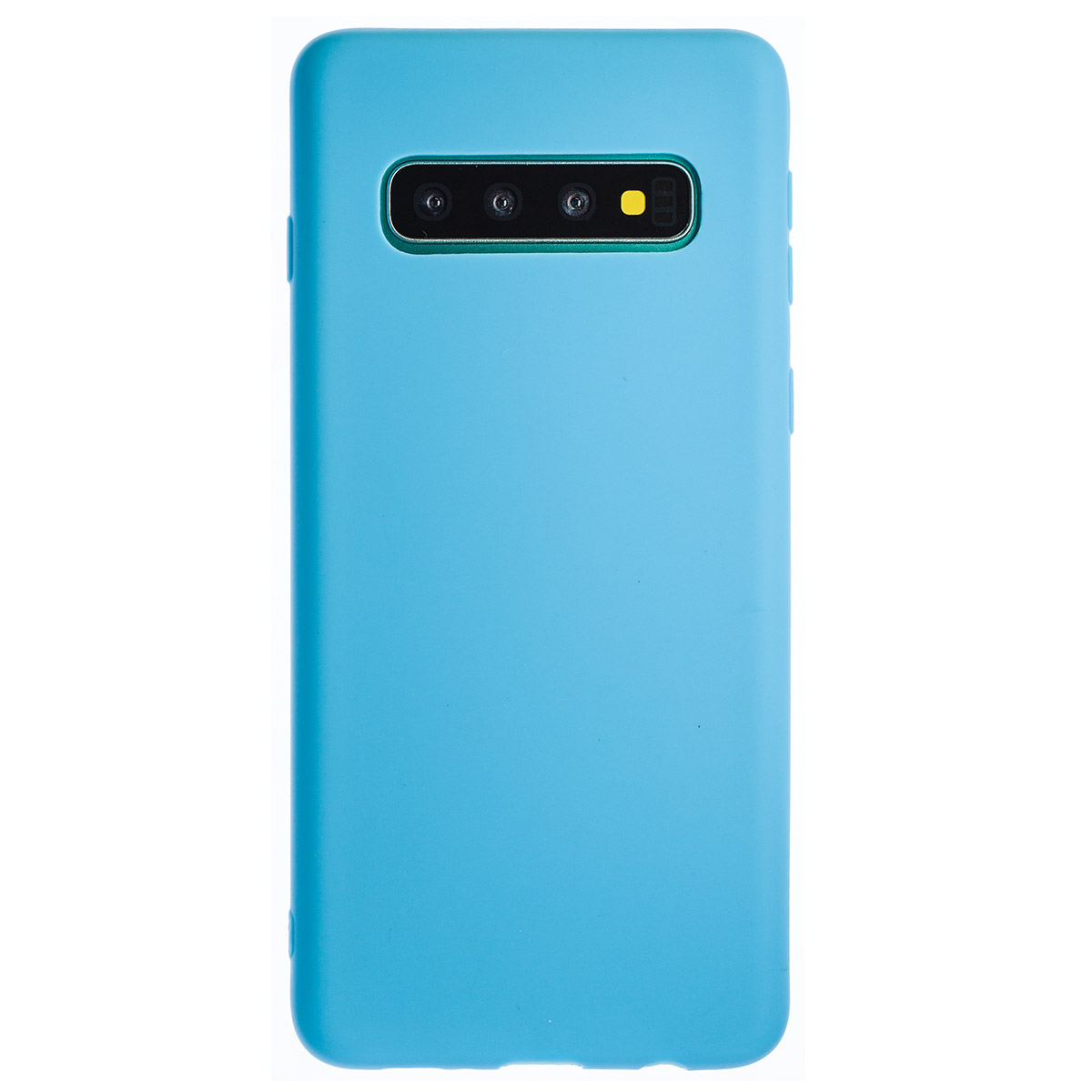 Husa Silicon Slim Samsung Galaxy S10 Plus, Albastru Mat thumb