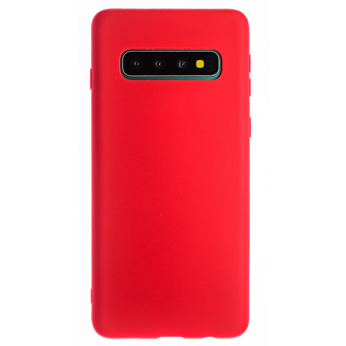 Husa Silicon Slim Samsung Galaxy S10 Plus Rosu Mat thumb