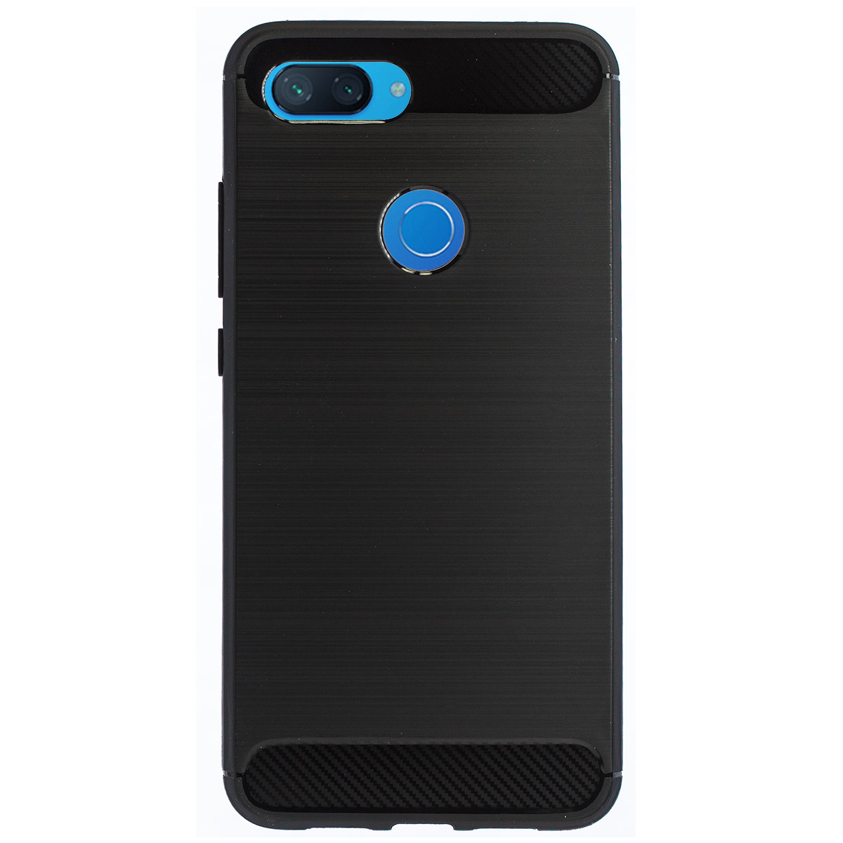 Husa Silicon Xiaomi M1 8 Lite, Negru Carbon thumb