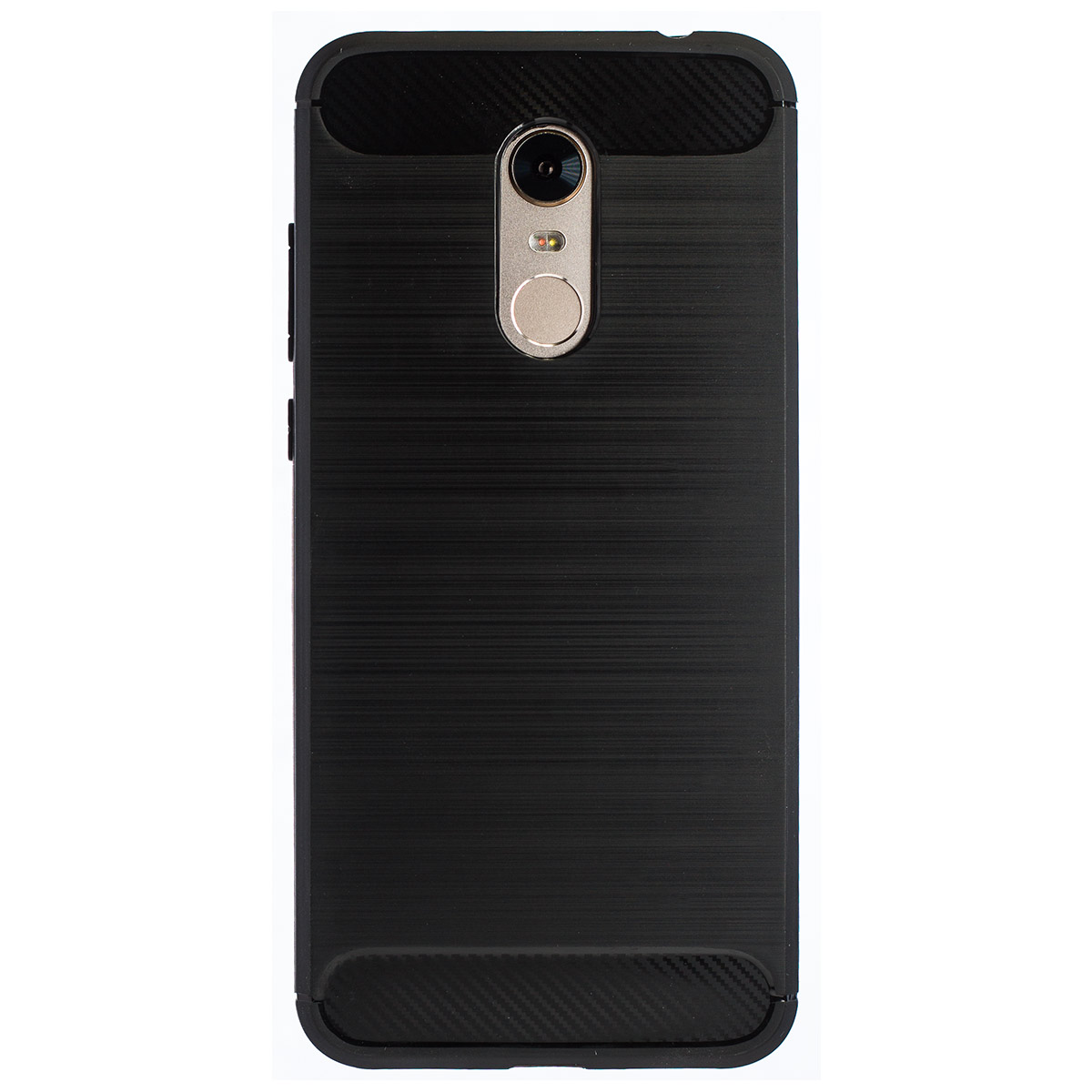 Husa Silicon Xiaomi Redmi 5 Plus, Negru Carbon thumb