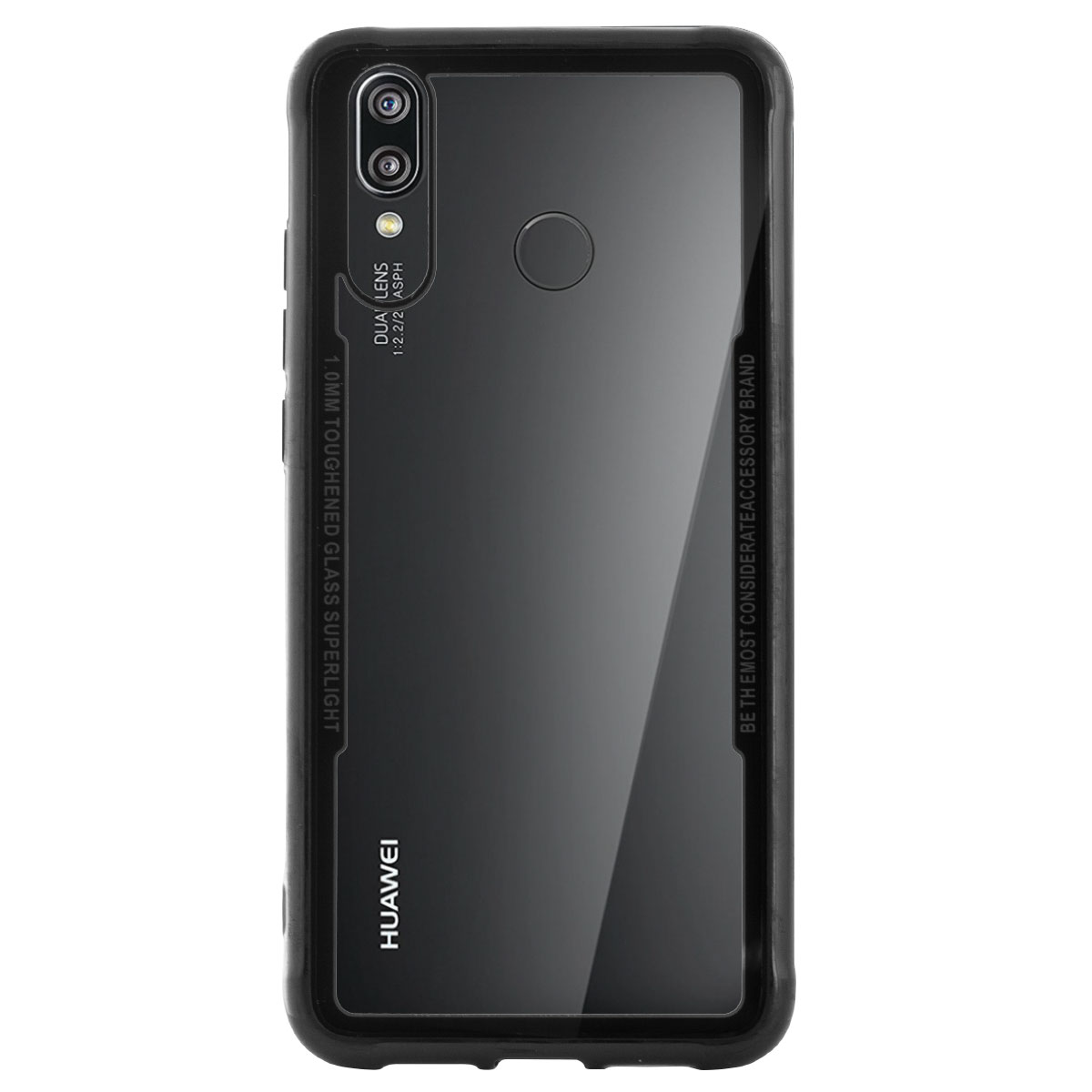 Husa spate Huawei P20, Rama Neagra thumb