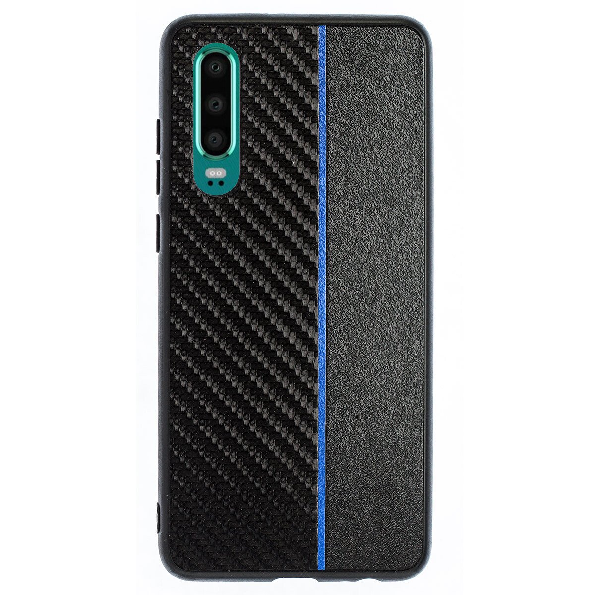 Husa Spate Huawei P30, Blue Stripe thumb