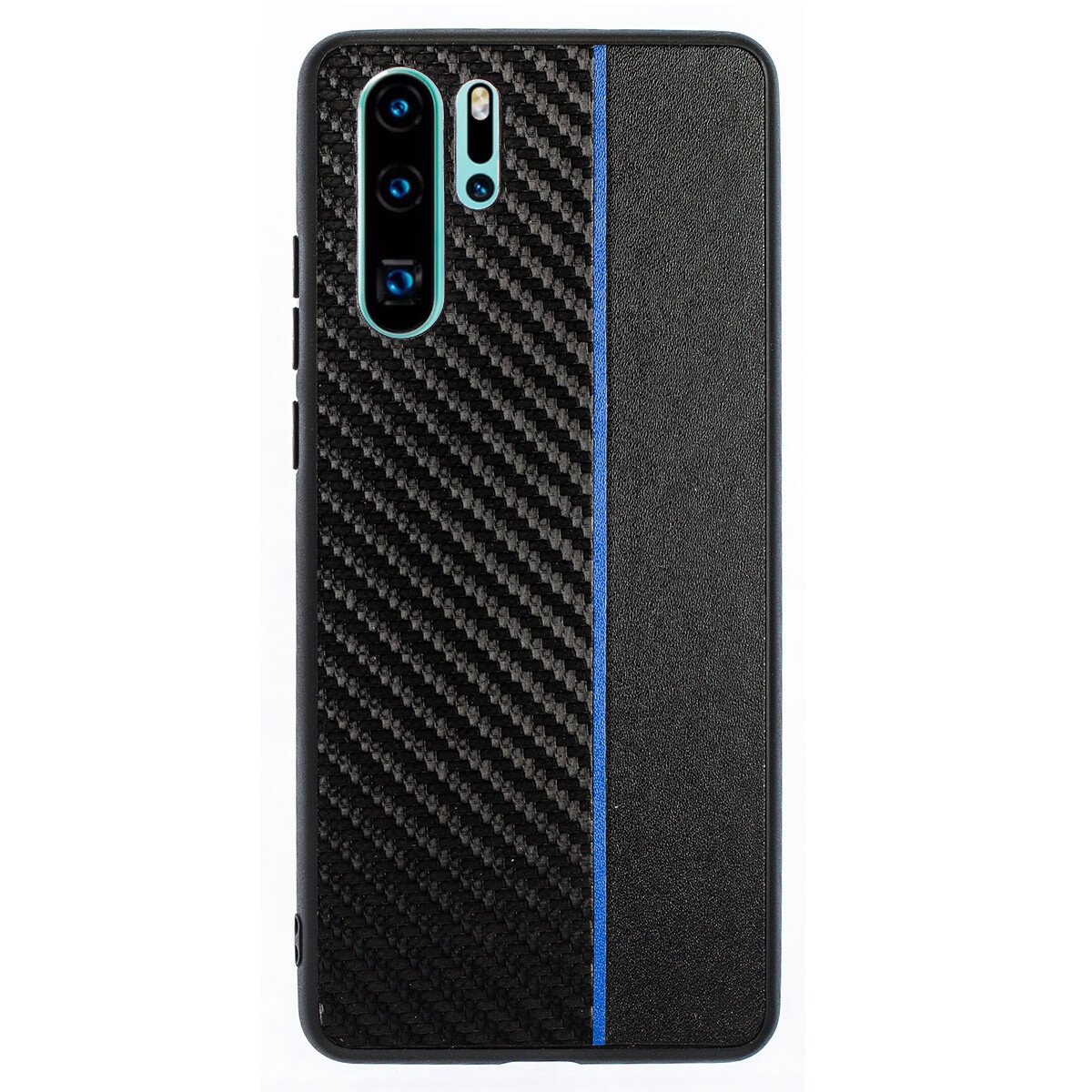 Husa Spate Huawei P30 Pro, Blue Stripe thumb