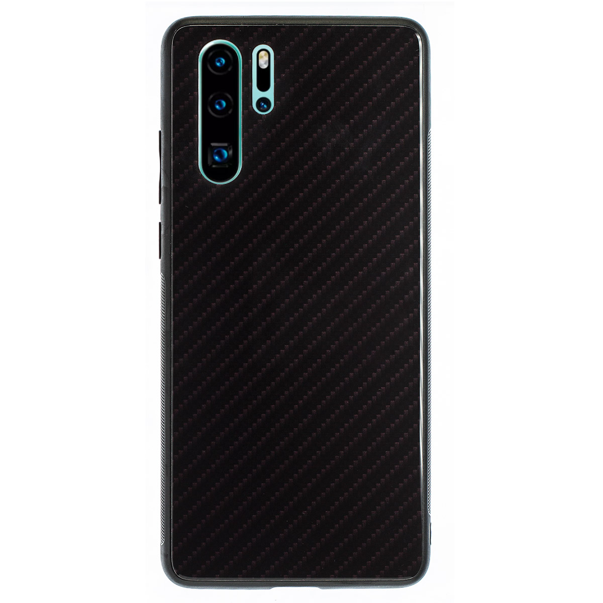 Husa Spate Oglinda Huawei P30 Pro, Negru Caro thumb