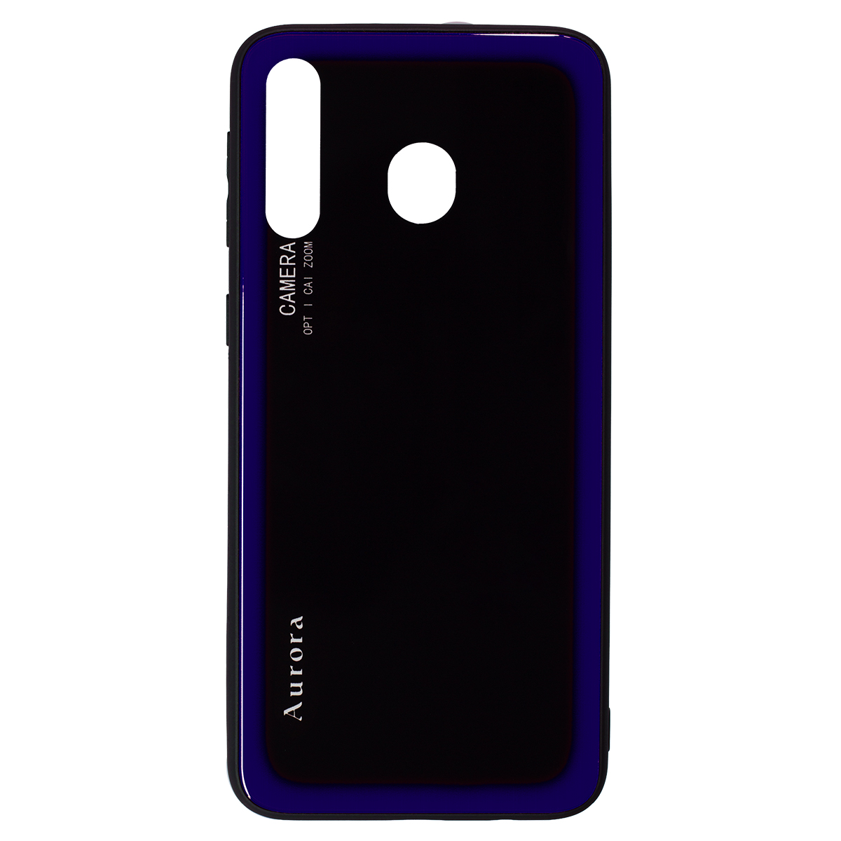 Husa Spate Oglinda Samsung Galaxy M30, Rama Indigo thumb