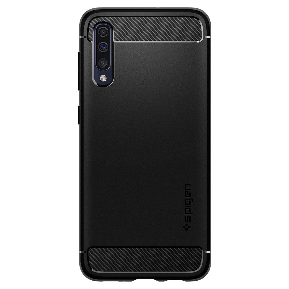 Husa Spate Samsung Galaxy A70, Spigen Rugged Armor thumb