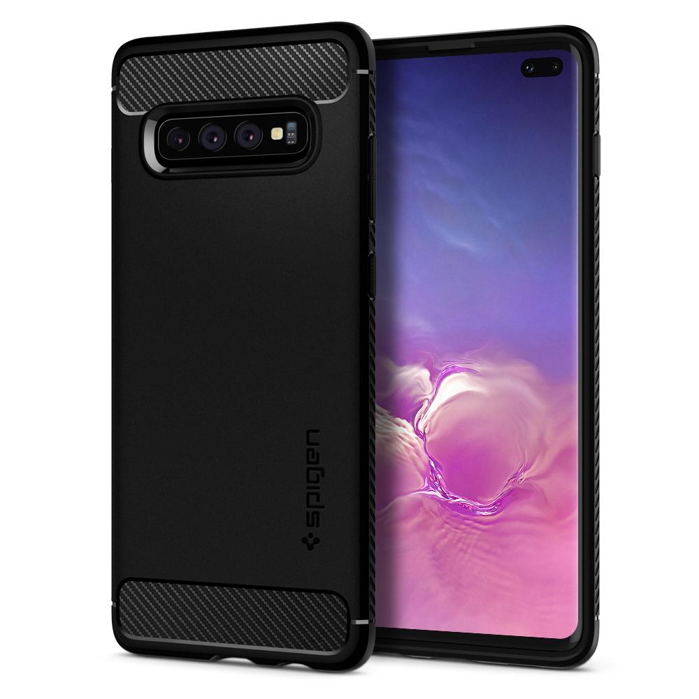 Husa Spate Samsung Galaxy S10 E, Spigen Rugged Armor thumb