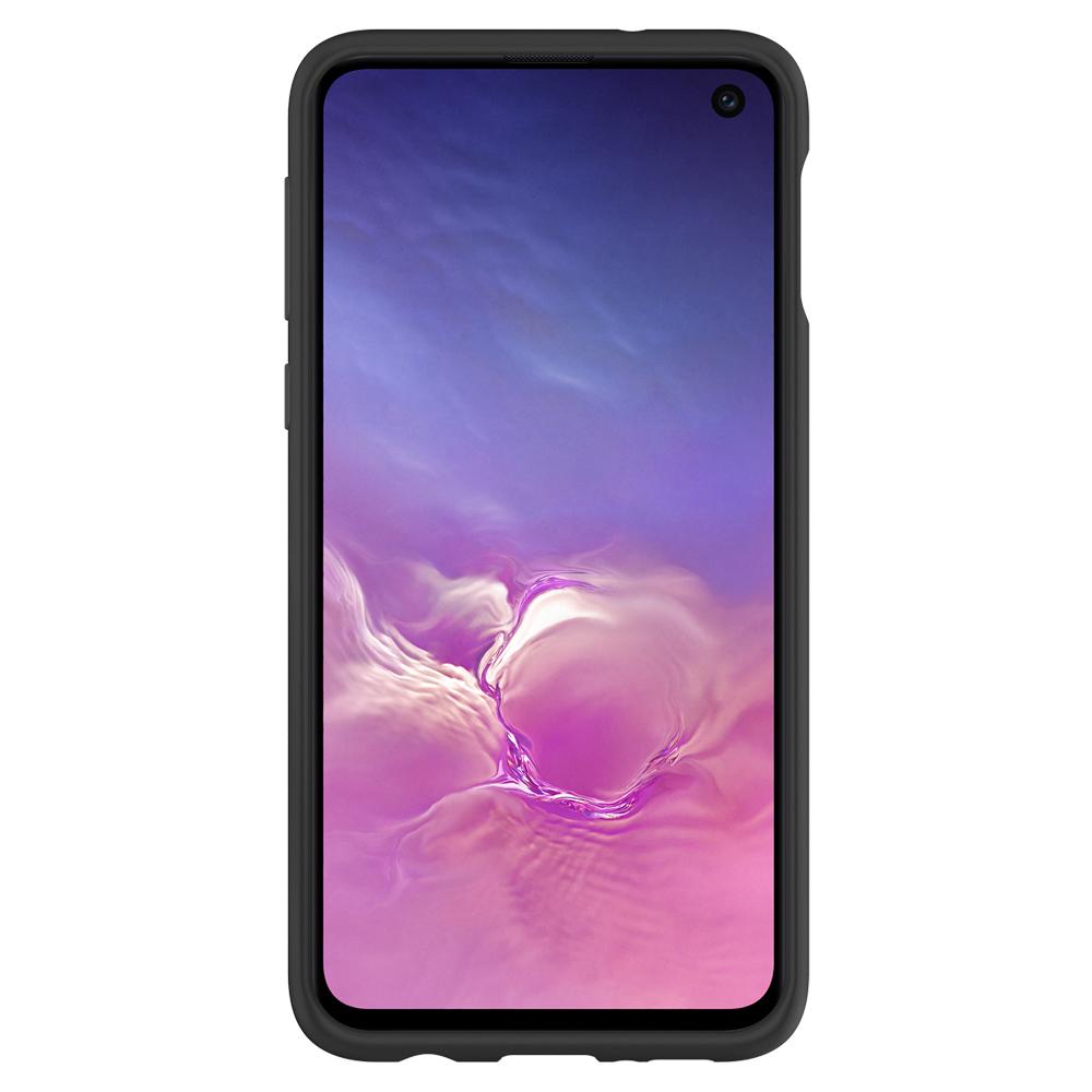 Husa Spate Samsung Galaxy S10,Negru Spigen Thin Fit thumb