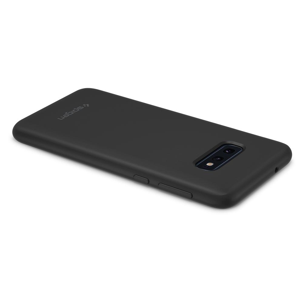 Husa Spate Samsung Galaxy S10,Negru Spigen Thin Fit thumb