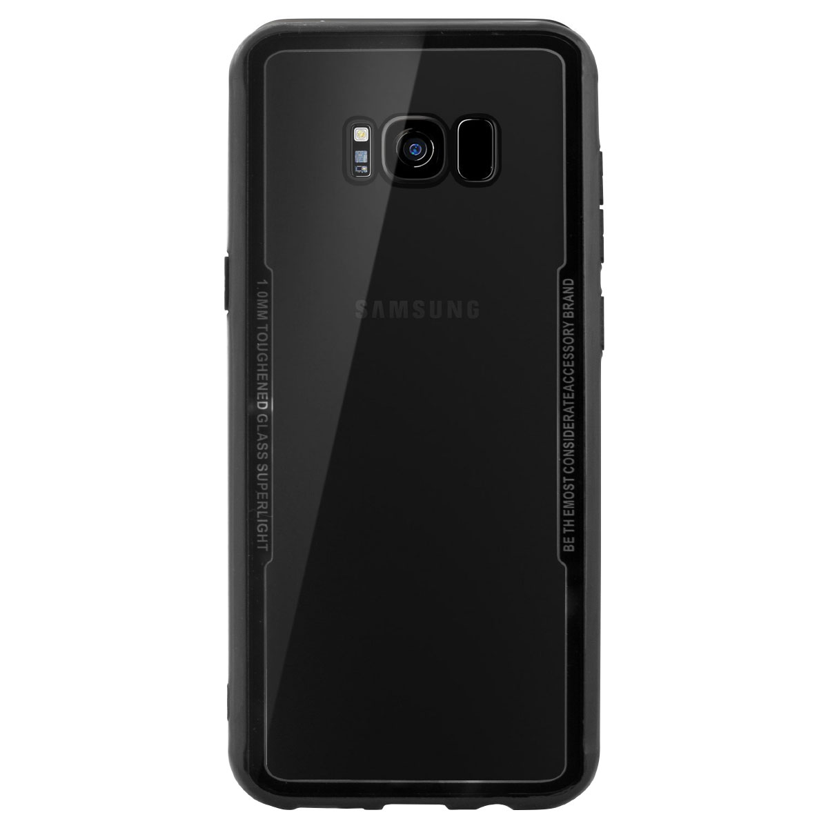 Husa spate Samsung Galaxy S8 Plus, Rama Neagra thumb