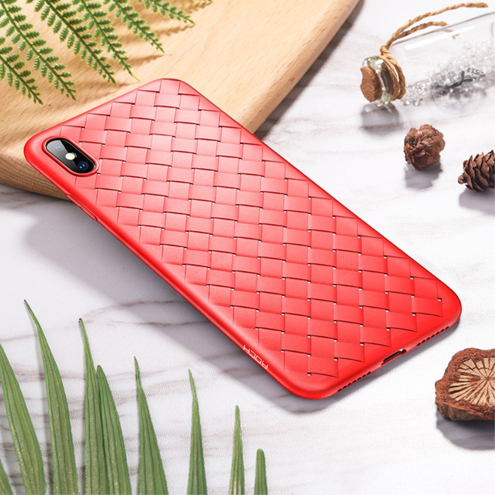 Husa TPU iPhone XS Max 6.5'', Woven Pattern Rock Rosie thumb