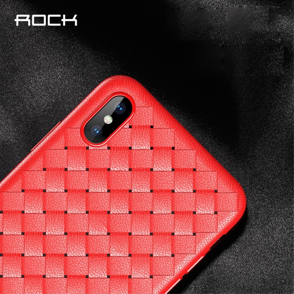 Husa TPU iPhone XS Max 6.5'', Woven Pattern Rock Rosie thumb