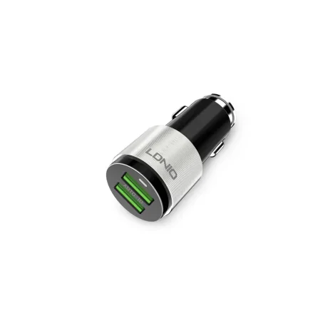 Incarcator auto 2X USB + Cablu lightning Ldnio C403 4.2A