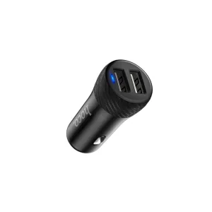 Incarcator Auto Dual USB, Fast Charge Hoco Z21 Negru
