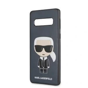 Karl Lagerfeld Ikonik Full Body PC/TPU Case pentru Galaxy S10 Albastru