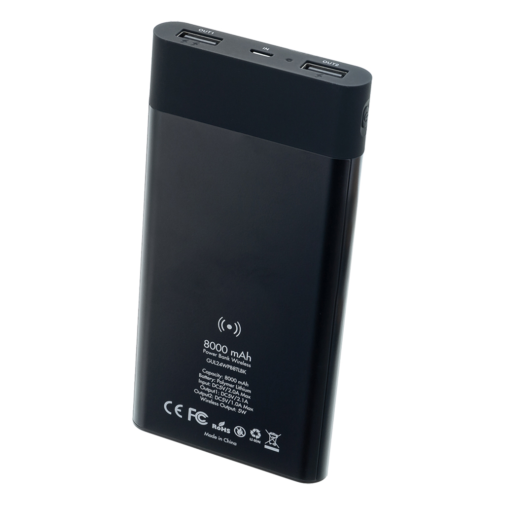 Power Bank Wireless 8000mAh, Guess Negru thumb