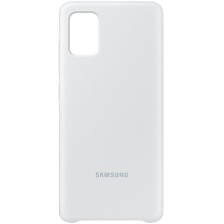 Samsung Husa Originala pt. Galaxy A71 Silicon Cover, Alb thumb