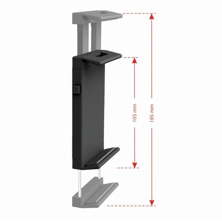 Suport Auto Swissten S-GRIP T1-OP pentru Tableta Negru thumb